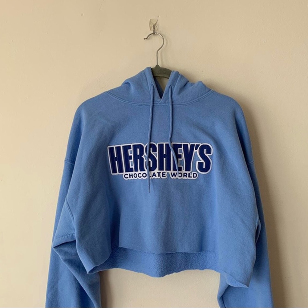 Hersheys Cropped hoodie
